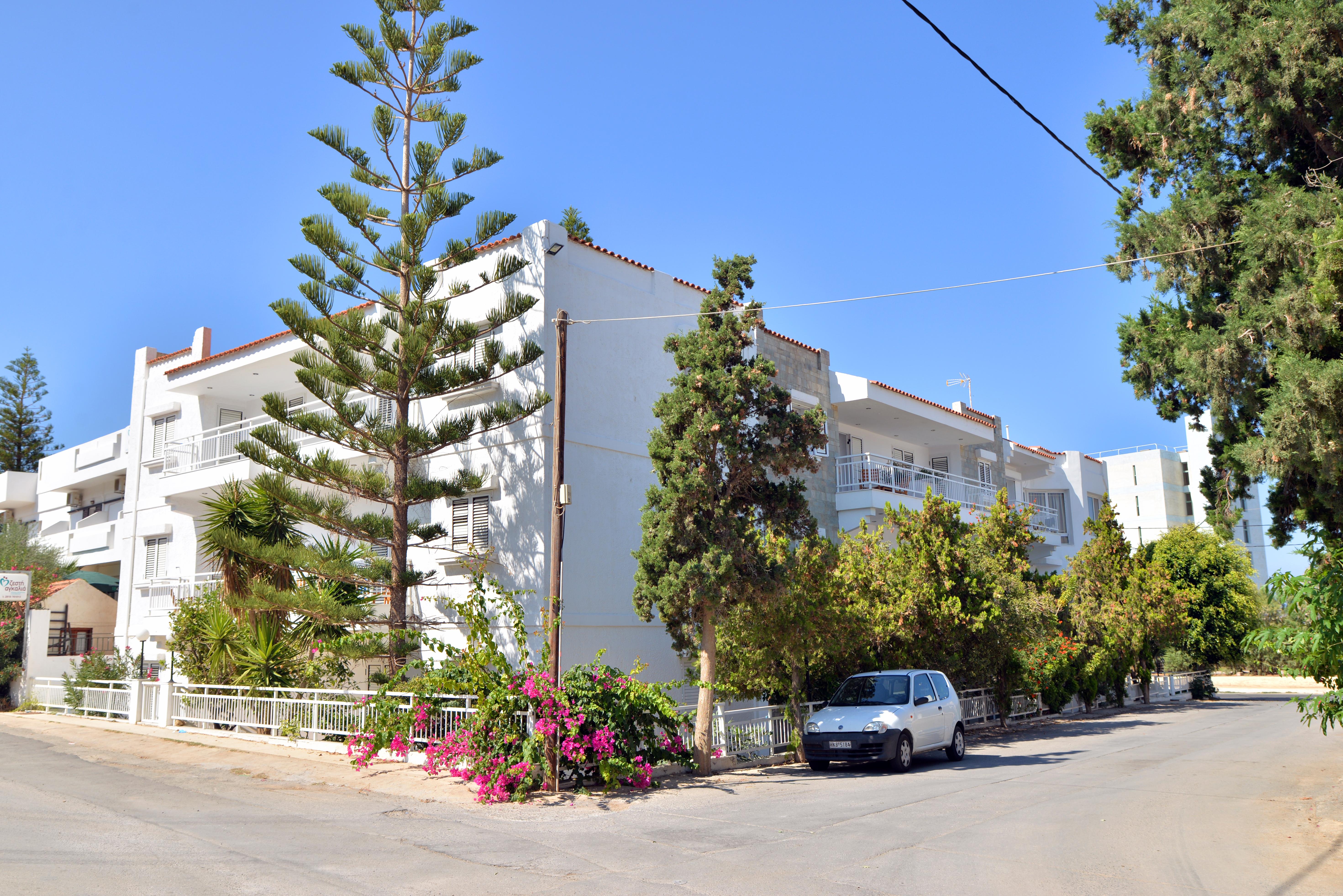 Hotel Anna Apartments Kokkini Hani Exterior foto