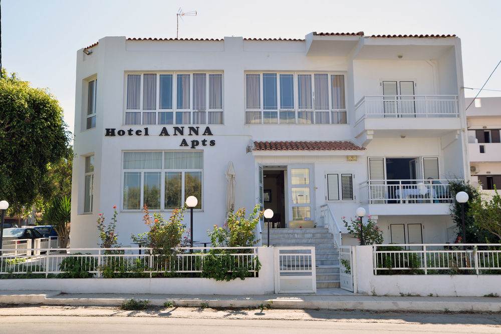 Hotel Anna Apartments Kokkini Hani Exterior foto